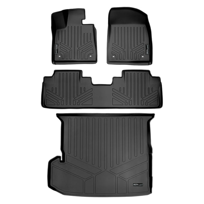 Floor Mats 2 Rows and Cargo Liner Set <br> 18-22 Lexus RX350L18-22 Lexus RX450hL