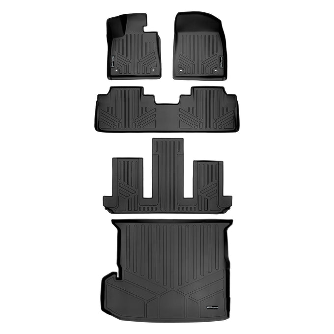 Floor Mats 3 Rows and Cargo Liner Set <br> 18-23 Lexus RX350L18-23 Lexus RX450hL