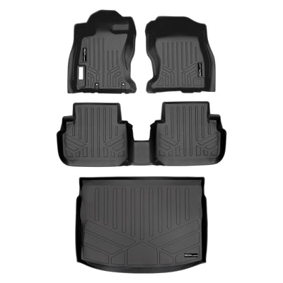2 Row Floor Mats & Cargo Liner Set <br> 18-23 Subaru Impreza Hatchback 18-23 Crosstrek