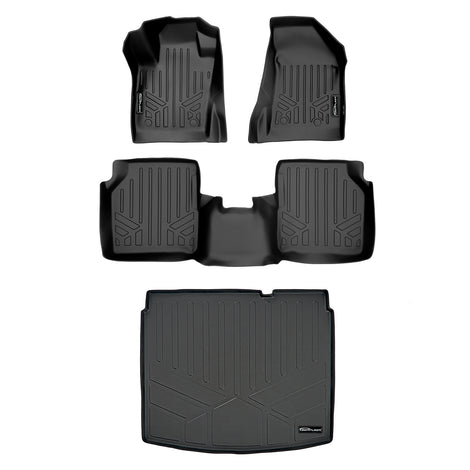 Floor Mats 2 Rows & Cargo Liner Set <br> 17-21 Jeep Compass