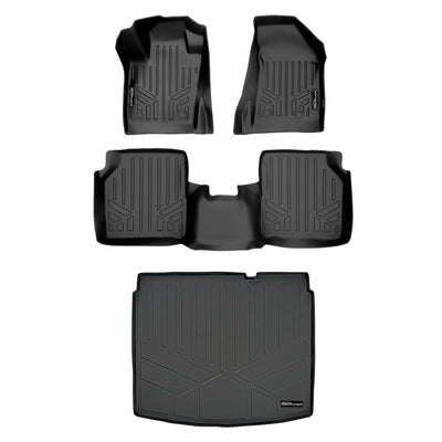 Floor Mats 2 Rows & Cargo Liner Set <br> 17-21 Jeep Compass