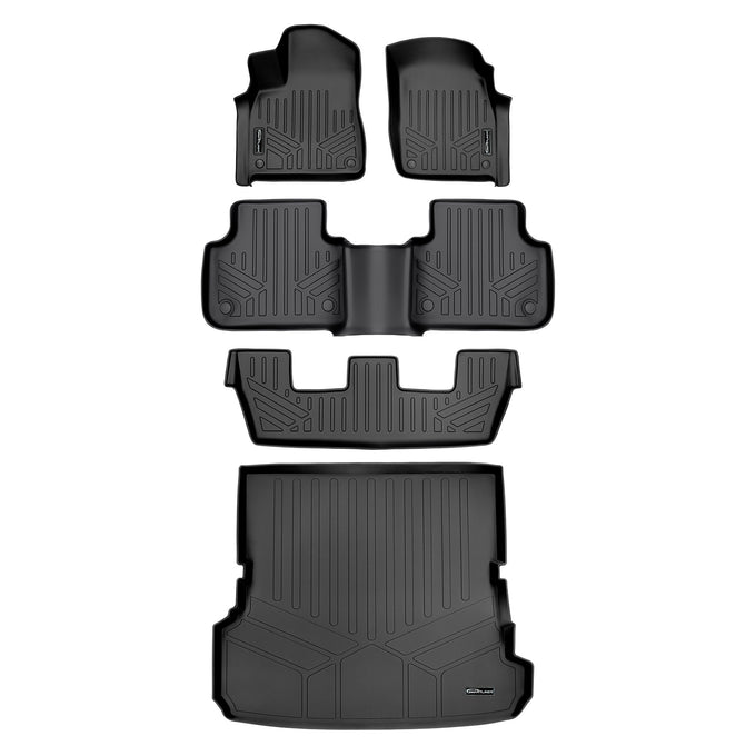 3 Row Floor Liners & Cargo Liner <br> 17-25 Audi Q7/SQ7
