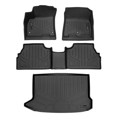 Floor Mats 2 Rows and Cargo Liner Set <br> 18-23 Hyundai Kona
