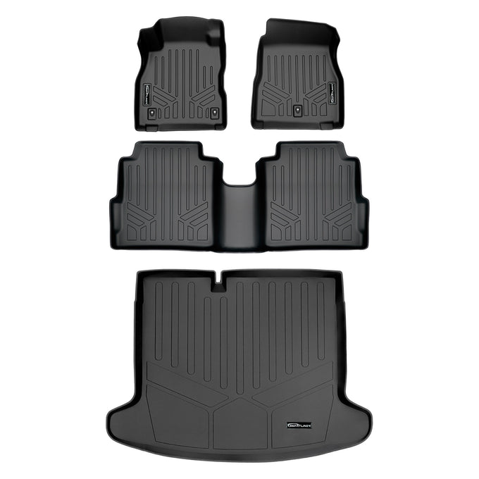 Floor Mats 2 Rows and Cargo Liner Trunk Set <br> 18-23 Nissan Kicks
