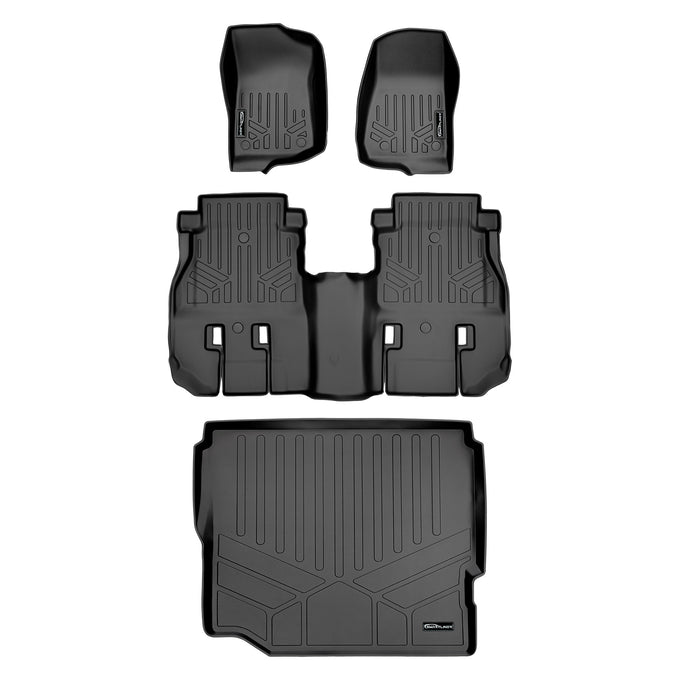 Floor Mats & Cargo Liner Set <br> 18-21 Jeep Wrangler Unlimited 4-Door
