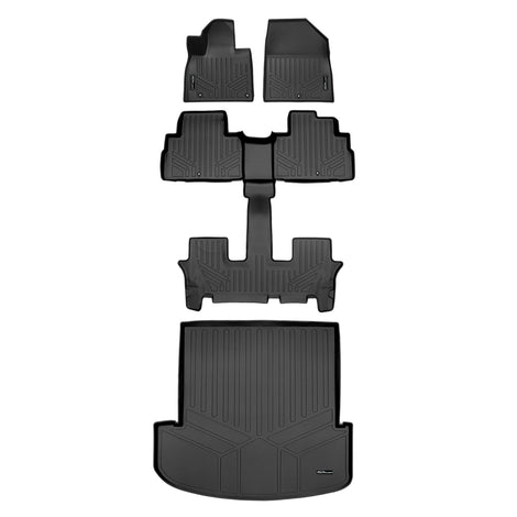 3 Row & Cargo Liner Behind the 2nd Row Floor Liner <br> 20-23 Kia Telluride