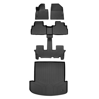 3 Row & Cargo Liner Behind the 2nd Row Floor Liner <br> 20-23 Kia Telluride