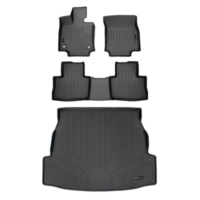 Floor Mats 2 Rows and Cargo Liner Trunk Set <br> 19-23 Toyota RAV4