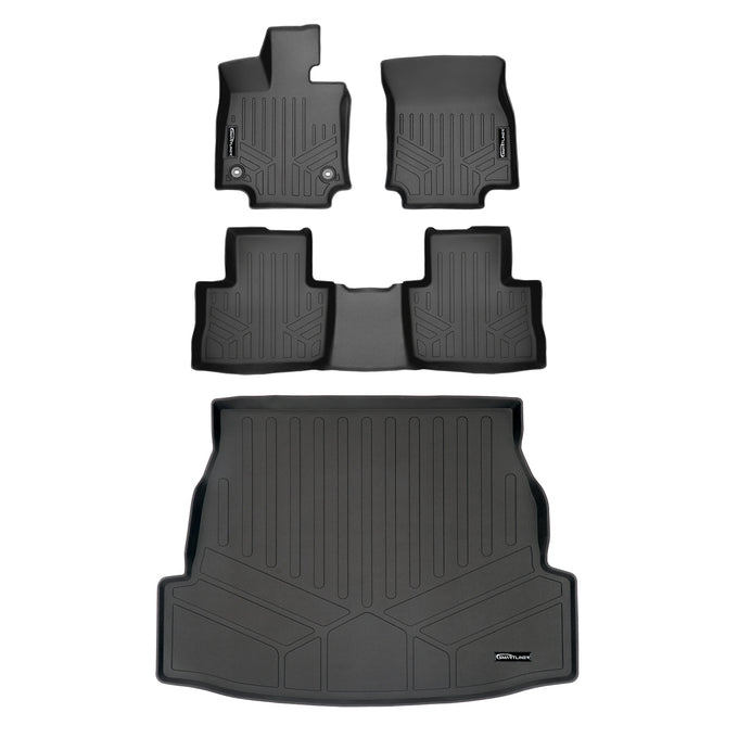 Floor Mats 2 Rows and Cargo Liner Trunk Set <br> 19-23 Toyota RAV4
