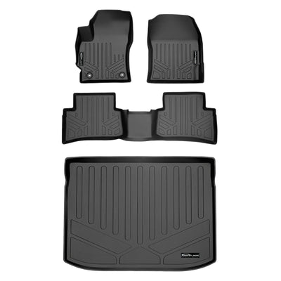 Floor Mats 2 Rows and Cargo Liner Trunk Set <br> 19-23 Toyota Corolla Hatchback