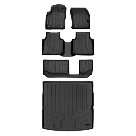 Floor Mats 3 Rows and Cargo Liner Set <br> 18-21 Volkswagen Tiguan
