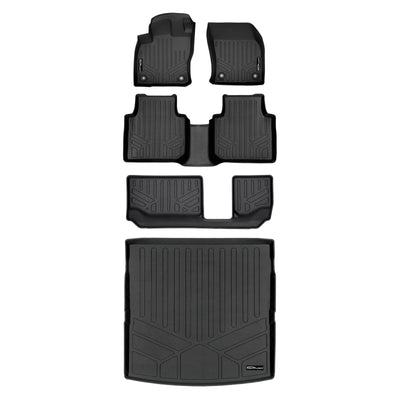 Floor Mats 3 Rows and Cargo Liner Set <br> 18-21 Volkswagen Tiguan