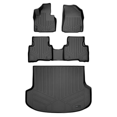 Floor Mats 2 Rows and Cargo Liner Set <br> 14-15 Kia Sorento (5 Passenger Models)