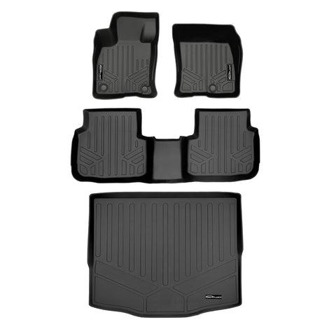 Floor Mats 2 Rows and Cargo Behind 2nd Row Set <br> 20-21 Ford Escape