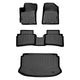 Floor Mats and Upper Cargo Liner Set <br> 20-24 Hyundai Venue