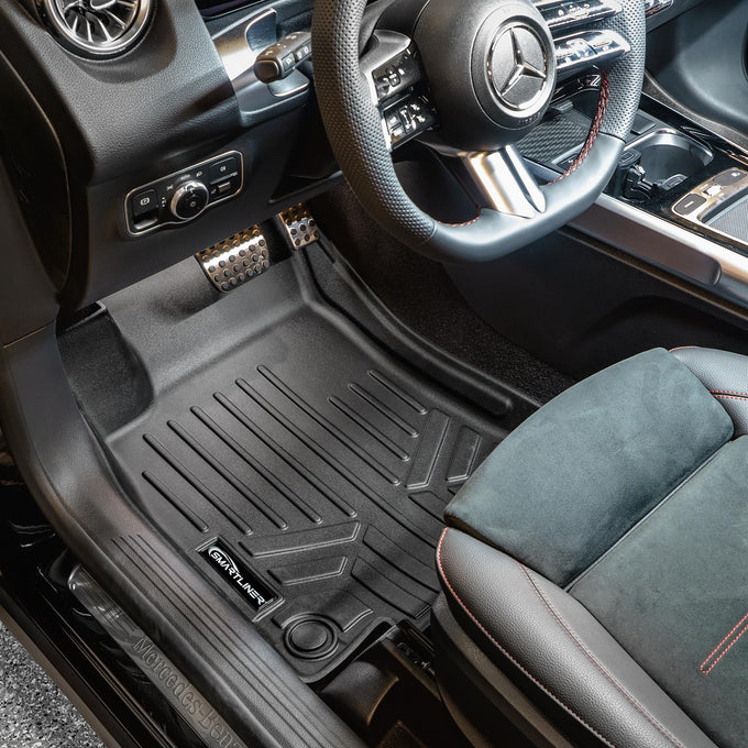 Floor Mats 2 Rows & Upper Cargo Liner Set <br> 20-21 Mercedes-Benz GLB250