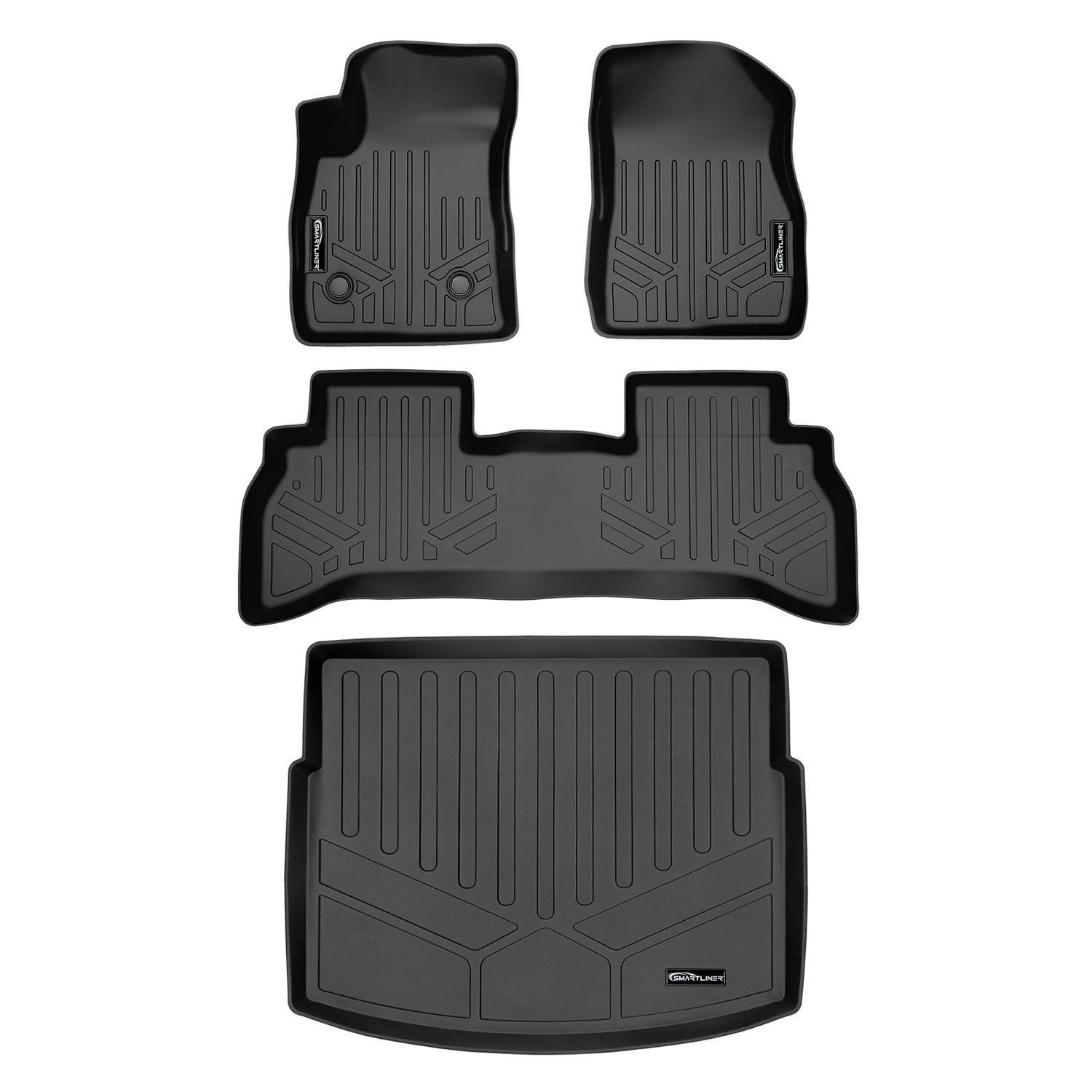 Floor Mats & Cargo Liner Lower Deck Set <br> 21-25 Chevrolet Trailblazer