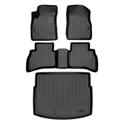 Floor Mats and Cargo Liner Lower Deck Set <br> 21-25 Chevrolet Trailblazer