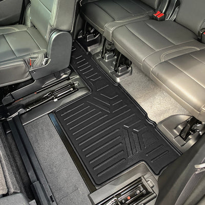 3 Row Floor Mats & Cargo Liner Set <br> 21-24 Chevrolet Tahoe 21-24 GMC Yukon