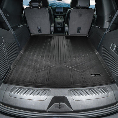 3 Row Floor Mats & Cargo Liner Set <br> 21-24 Chevrolet Tahoe 21-24 GMC Yukon