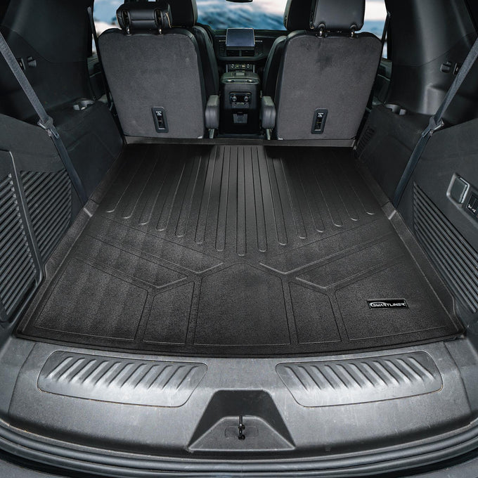 3 Row Floor Mats & Cargo Liner Set <br> 21-24 Chevrolet Tahoe 21-24 GMC Yukon
