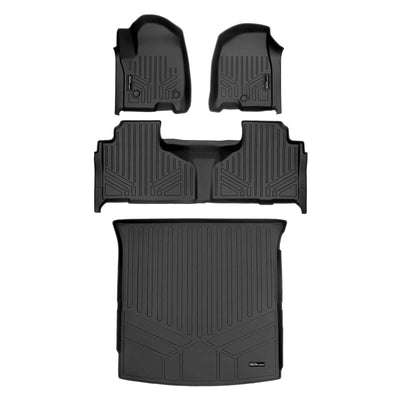 2 Row Floor Mats & Cargo Liner Set <br> 21-24 Cadillac Escalade