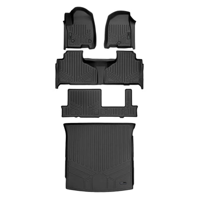 3 Row Floor Mats & Cargo Liner Set <br> 21-24 Cadillac Escalade