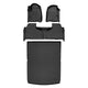 2 Row Floor Mats & Cargo Liner Set <br> 21-24 Chevrolet Suburban 21-24 GMC Yukon XL