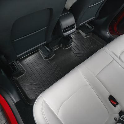 2 Rows Floor Liners & Cargo Liner Set <br> 20-23 Tesla Model Y