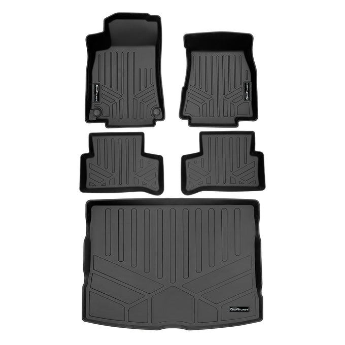 2 Row Floor Mat Liner & Cargo Liner Set <br> 21 Mercedes-Benz GLA-Class