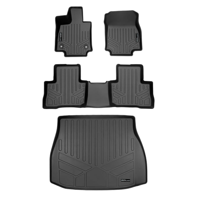 2 Row Floor Mat Liners and Cargo Liner Set <br> 21-23 Toyota Venza