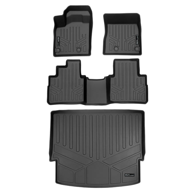 2 Row Floor Mats and Cargo Liner Set <br> 21-23 Nissan Rogue