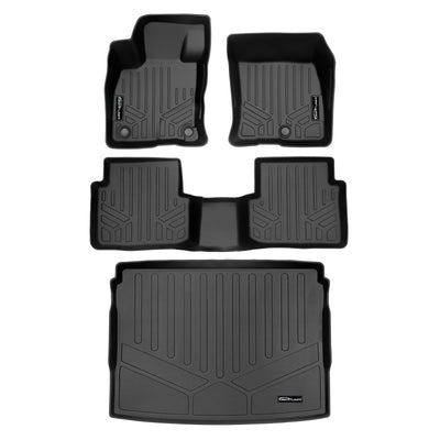 2 Row Floor Mats and Cargo Liner Set <br> 21-24 Ford Bronco Sport