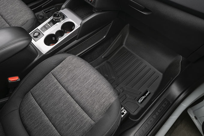 2 Row Floor Mats and Cargo Liner Set <br> 21-24 Ford Bronco Sport