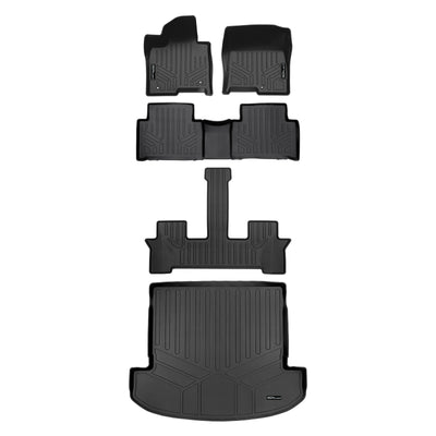 3 Row Floor Mats & Cargo Liner Set <br> 21-23 Kia Sorento