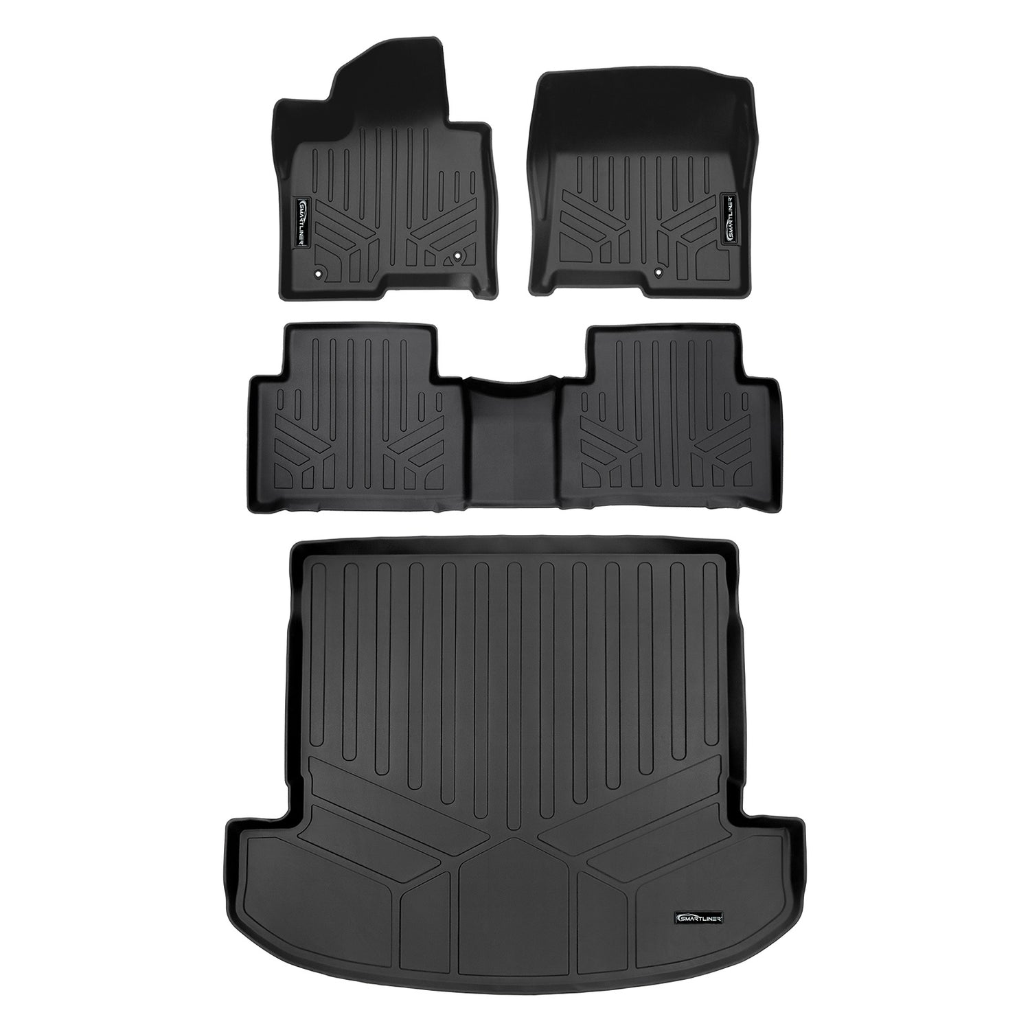 2 Row Floor Mats & Cargo Liner Set <br> 21-23 Kia Sorento