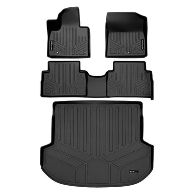 Floor Mats 2 Rows and Cargo Liner Set <br> 21-23 Hyundai Santa Fe