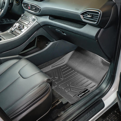 Floor Mats 2 Rows and Cargo Liner Set <br> 21-23 Hyundai Santa Fe