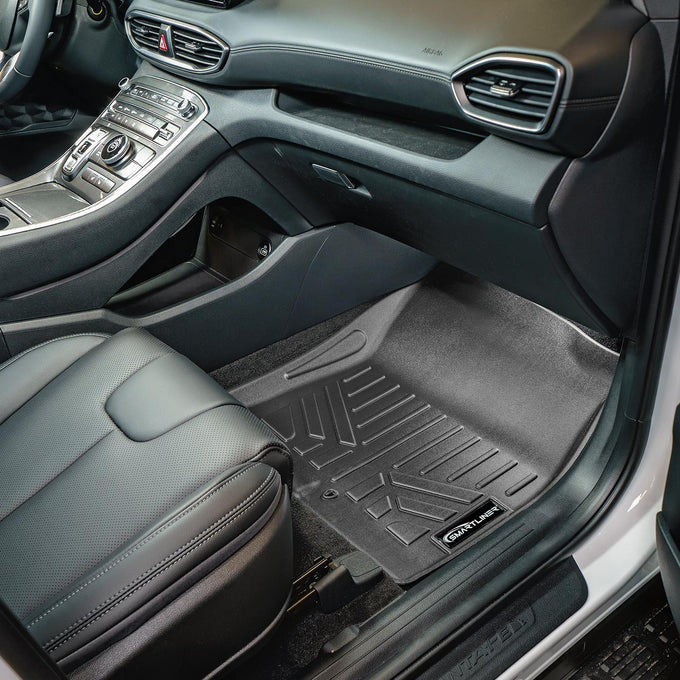 Floor Mats 2 Rows and Cargo Liner Set <br> 21-23 Hyundai Santa Fe