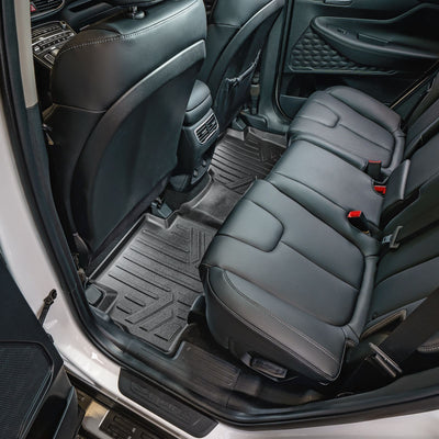 Floor Mats 2 Rows and Cargo Liner Set <br> 21-23 Hyundai Santa Fe