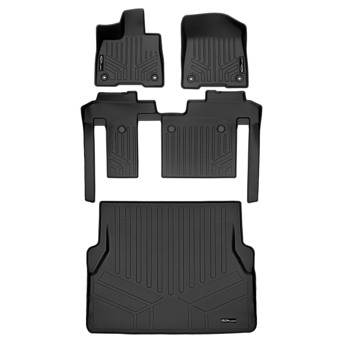 Floor Mats 2 Row & Cargo Liner Behind the 2nd Row <br> 21-23 Toyota Sienna