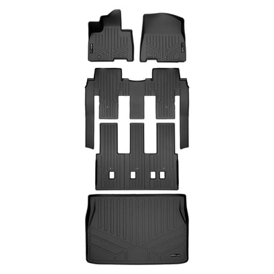 3 Row & Cargo Liner Behind the 2nd Row Floor Liner <br> 22-23 Kia Carnival