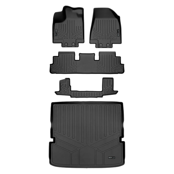 Floor Mats 3 Rows and Cargo Liner Set <br> 22-23 Nissan Pathfinder