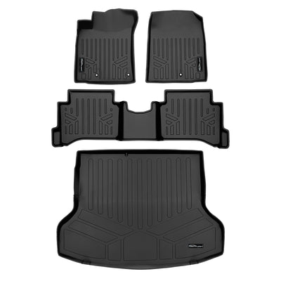 2 Row Floor Mats & Cargo Liner Set <br> 20-22 Hyundai Ioniq Hybrid