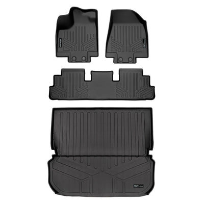Floor Mats 2 Rows and Cargo Liner Set <br> 22-23 Infiniti QX60