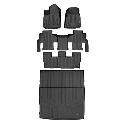 3 Row & Cargo Liner Behind the 2nd Row Floor Liner <br> 22-23 Jeep Grand Wagoneer
