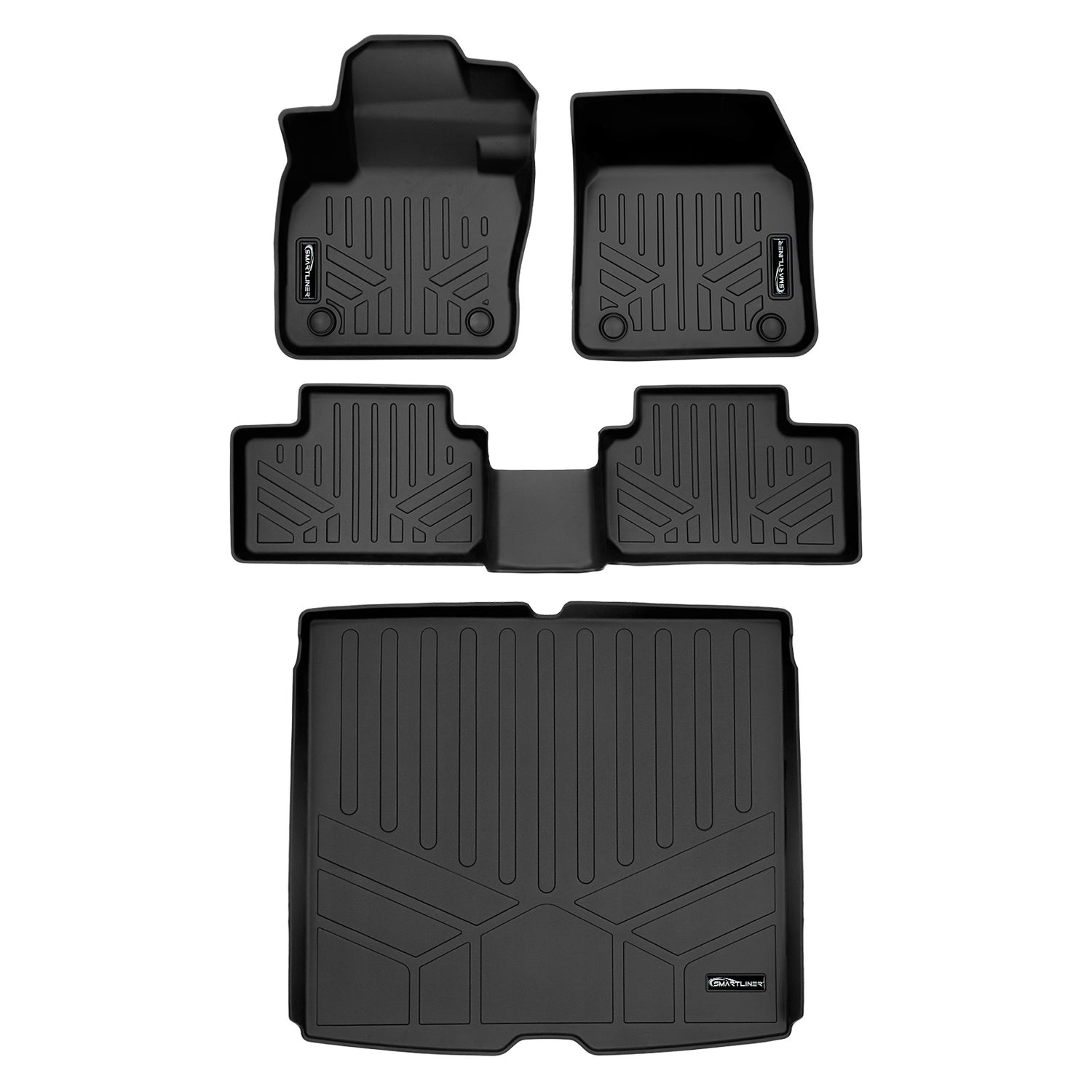 2 Row Floor Mats & Cargo Liner Set <br> 19-22 Volvo XC40