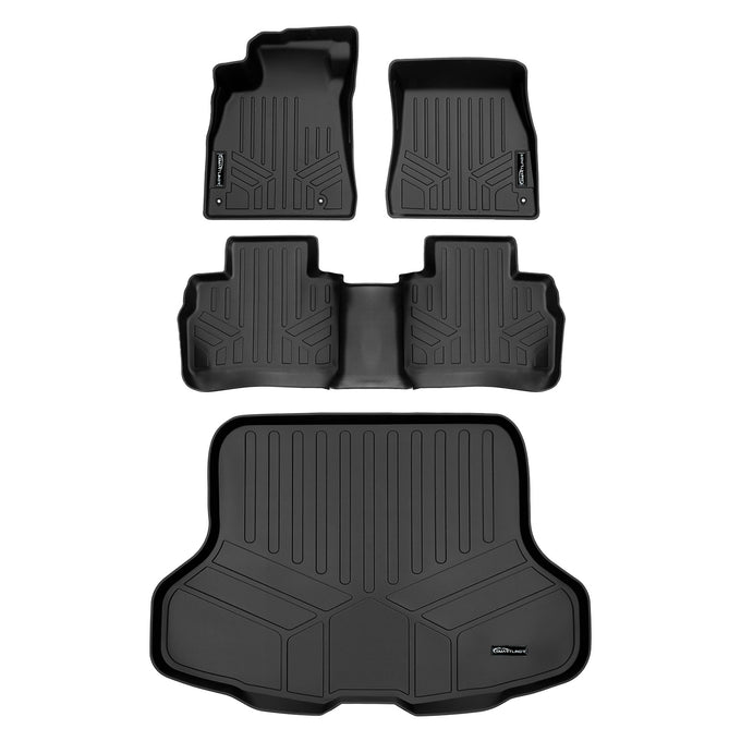 Floor Mats 2 Rows and Cargo Liner Set <br> 22-23 Nissan Sentra Sedan
