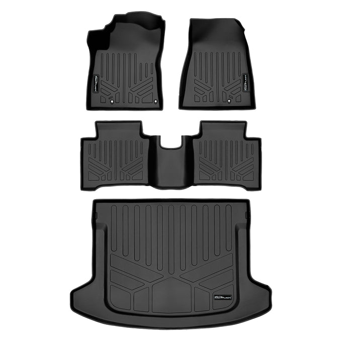 2 Row Floor Mats and Cargo Liner Set <br> 23-24 Kia Niro Hybrid