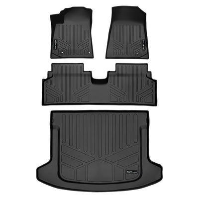 2 Row Floor Mats and Cargo Liner Set <br> 23-24 Kia Niro EV